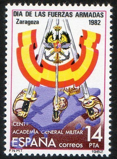 2659- Dia de las Fuerzas Armadas. Cartel Anunciador.