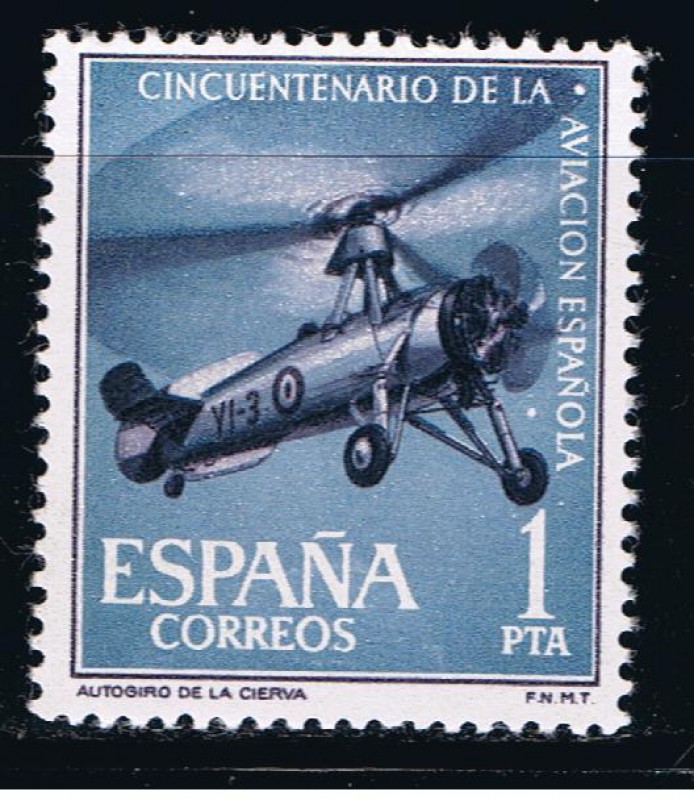 Edifil  1401  L Aniver. de la Aviación Española.  