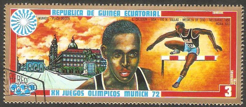 XX juegos olímpicos Munich 72, L. Calhoun, atletismo