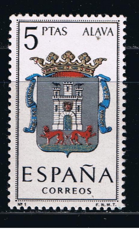 Edifil  1406  Escudos de Capitales de provincias españolas.  