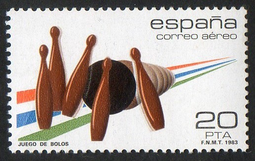 2696- Deportes. Bolos.