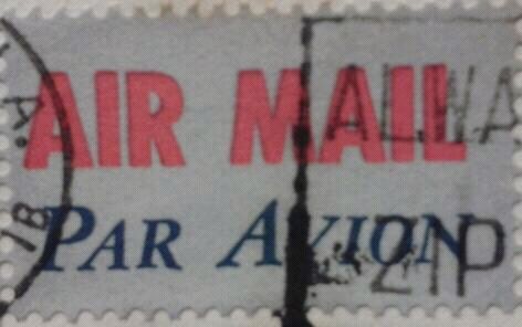 air mail par avion