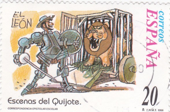 Escenas del Quijote- EL LEÓN       (H)