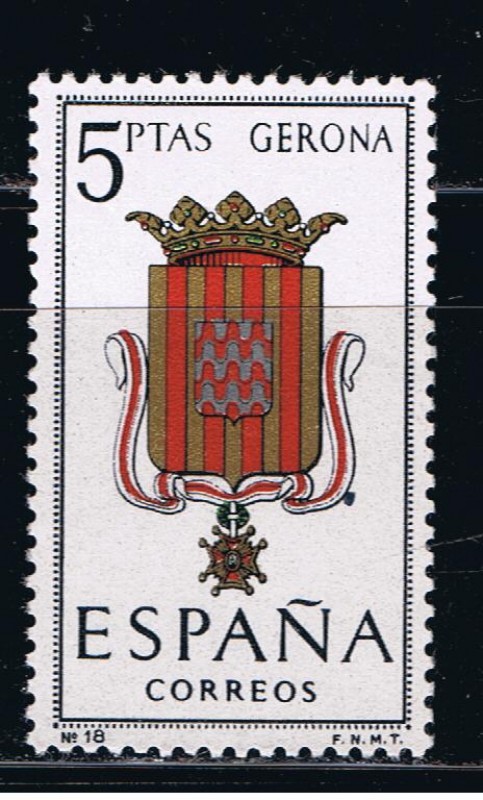 Edifil  1486  Escudos de las capitales de provincias españolas.  