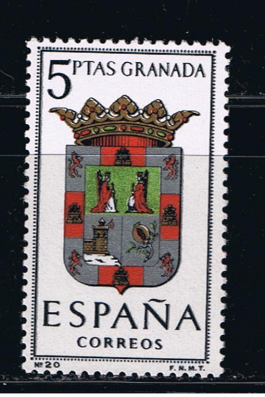 Edifil  1488  Escudos de las capitales de provincias españolas.  