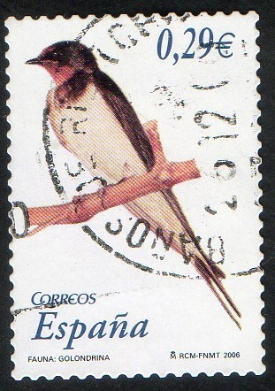 4217- Flora y fauna. Golondrina.