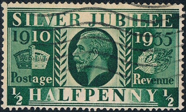 JUBILEO DE PLATA DE JORGE V. Y&T Nº 201