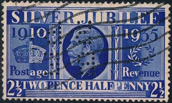 JUBILEO DE PLATA DE JORGE V. Y&T Nº 204