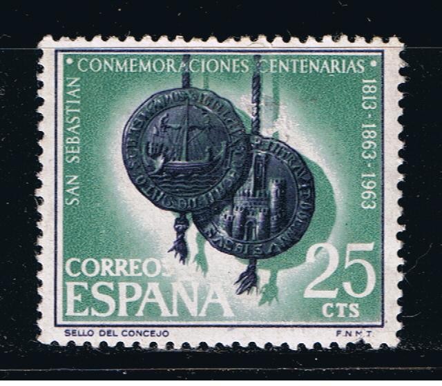 Edifil  1516  Conmemoraciones centenarias de San Sebastián.  