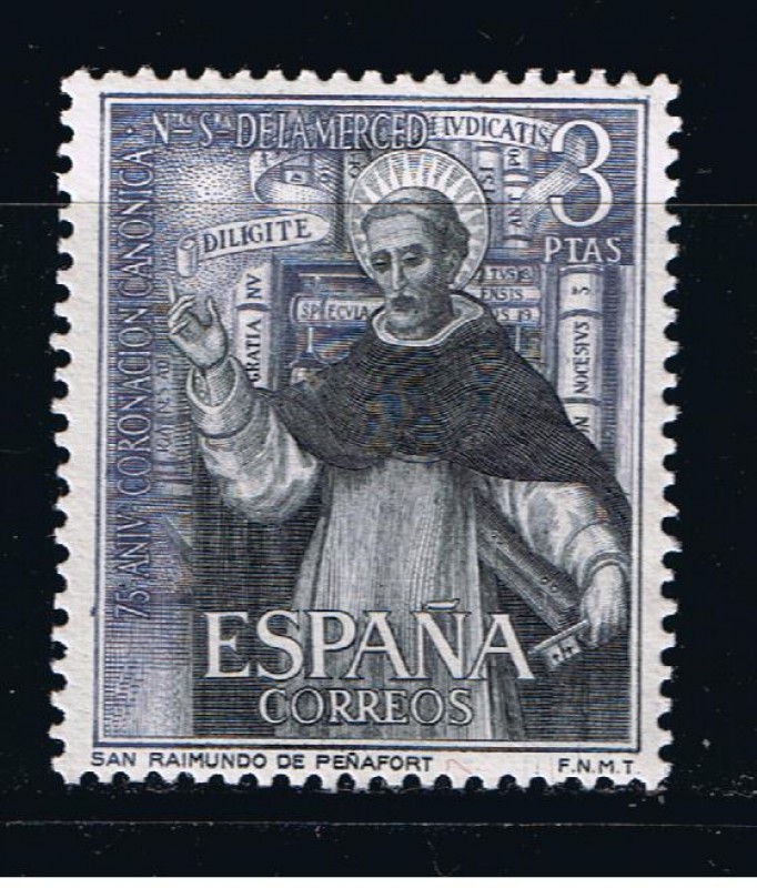 Edifil  1525  LXXV aniver. de la coronación de Nuestra Señora de la Merced.  