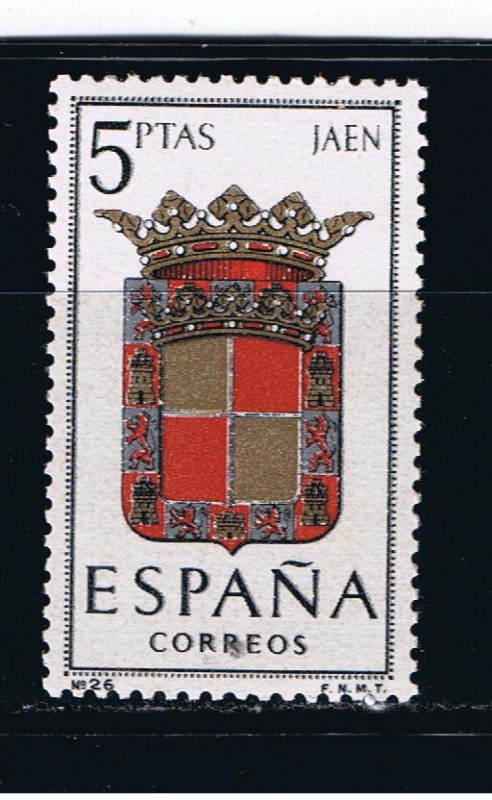 Edifil  1552  Escudos de las capitales de provincias españolas.  