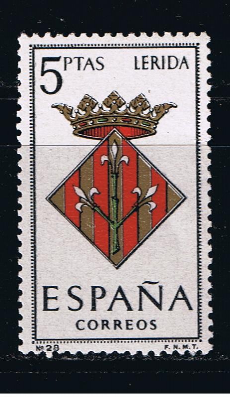 Edifil  1554  Escudos de las capitales de provincias españolas.  