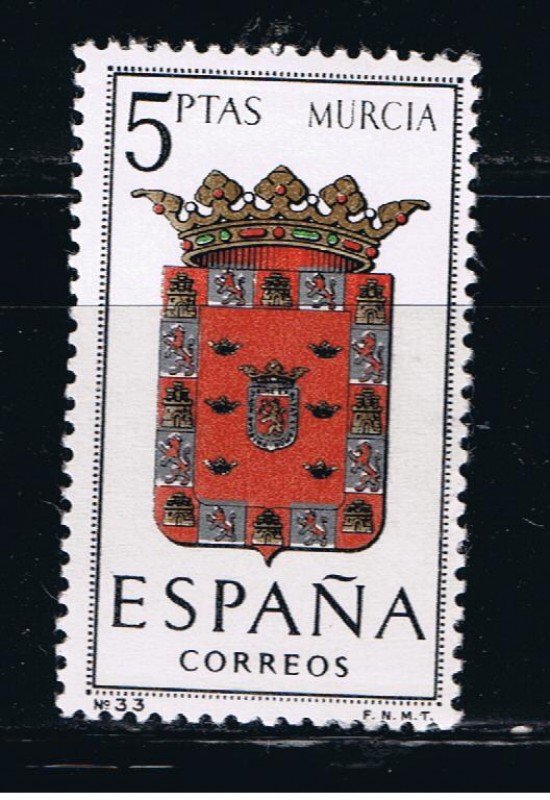 Edifil  1559  Escudos de las capitales de provincias españolas.  