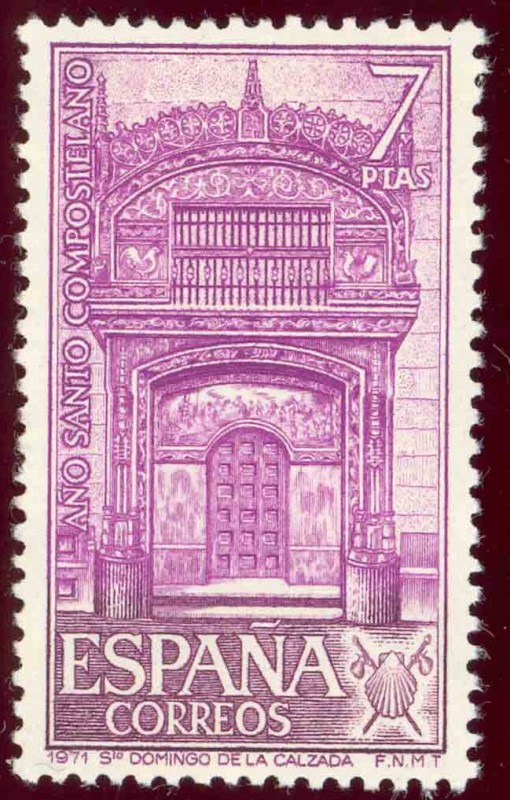 1971 Año Santo Compostelano. Santo Domingo de la Calzada. Edifi:2049