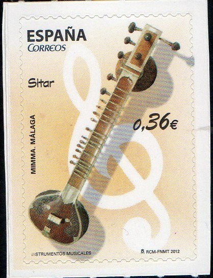 4713 -Instrumentos Musicales. Sitar.