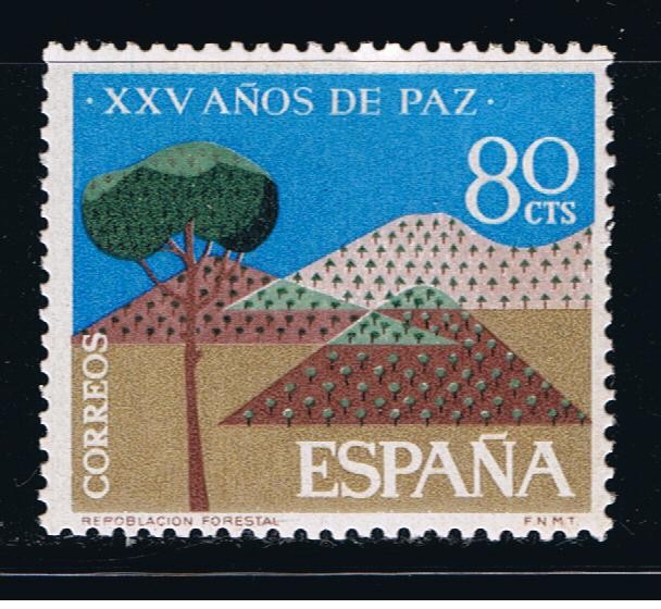 Edifil  1581  XXV años de Paz Española. 