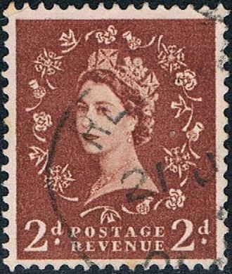 ISABEL II 1955-57 Y&T Nº 290A