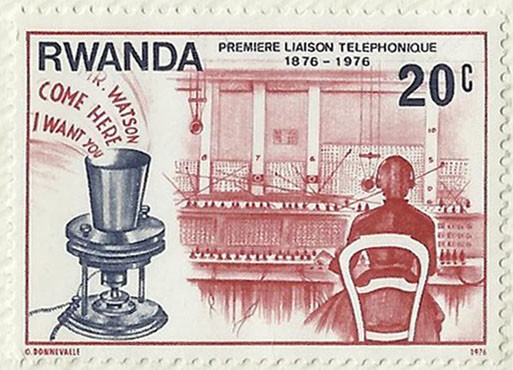 PREMIERE LIAISON TELEPHONIQUE 1876 - 1976