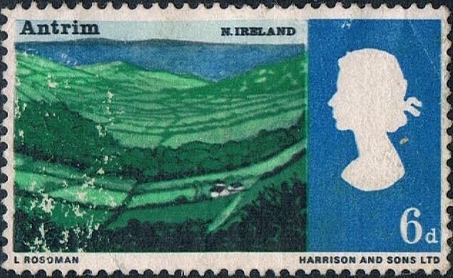 PAISAJES. ANTRIM (IRLANDA DEL NORTE. Y&T Nº 438