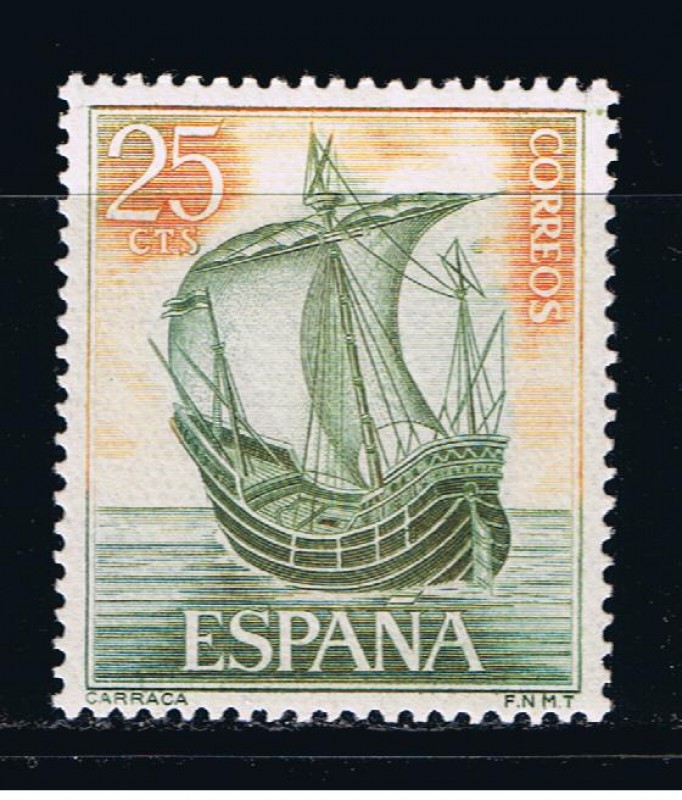 Edifil  1600  Homenaje a la Marina Española.  