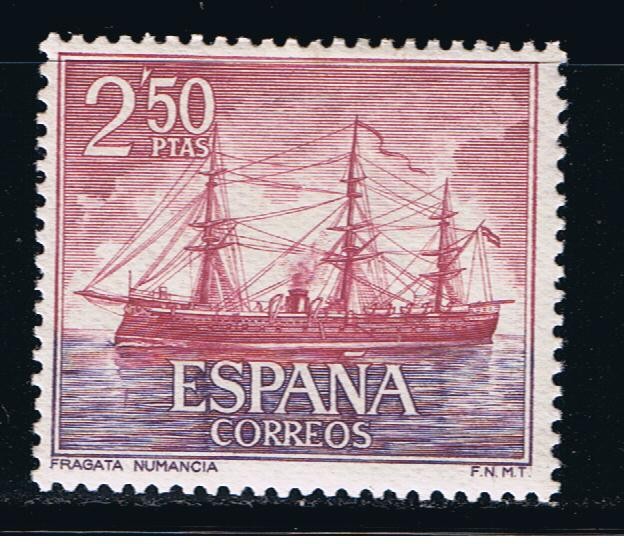 Edifil  1608  Homenaje a la Marina Española.  