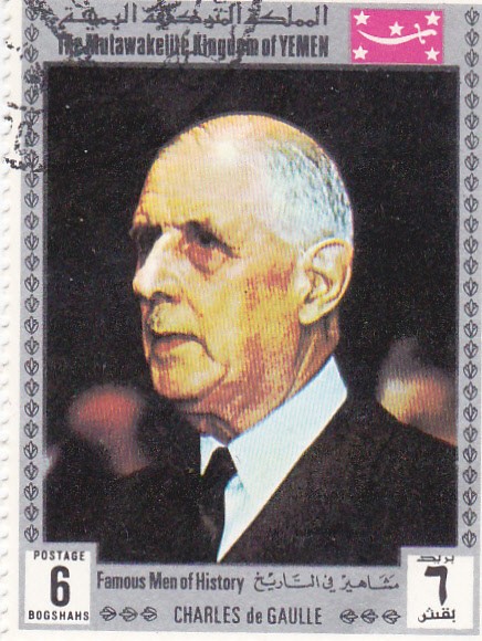 Hombres Famosos de la Historia-  CHARLES de GAULLE