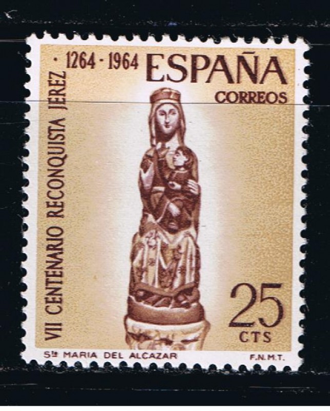 Edifil  1615  VII cente. de la Reconquista de Jerez. Virgen del Alcázar.  