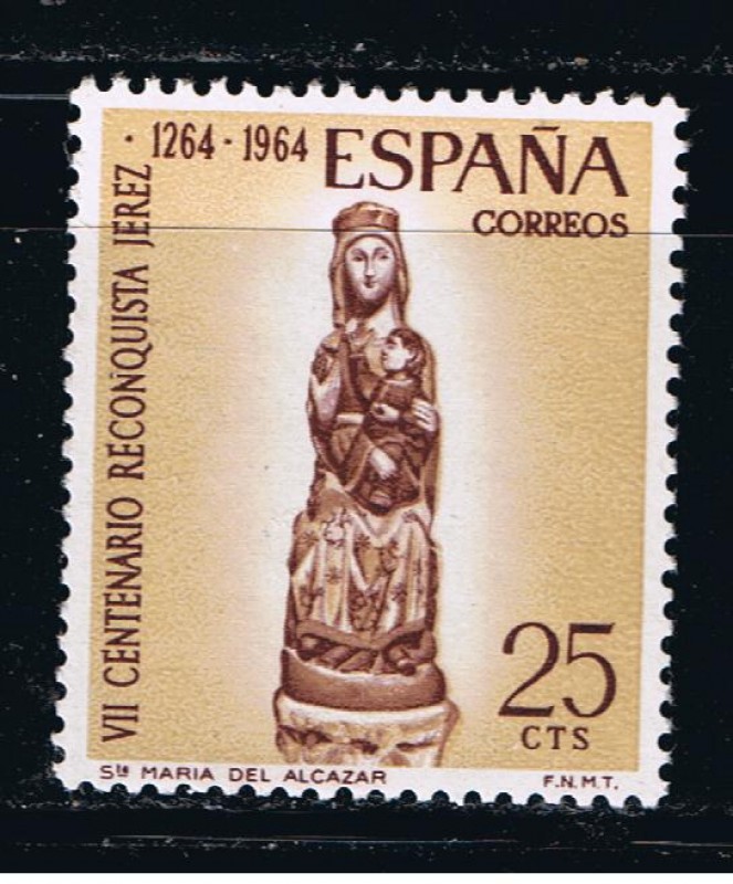 Edifil  1615  VII cente. de la Reconquista de Jerez. Virgen del Alcázar.  