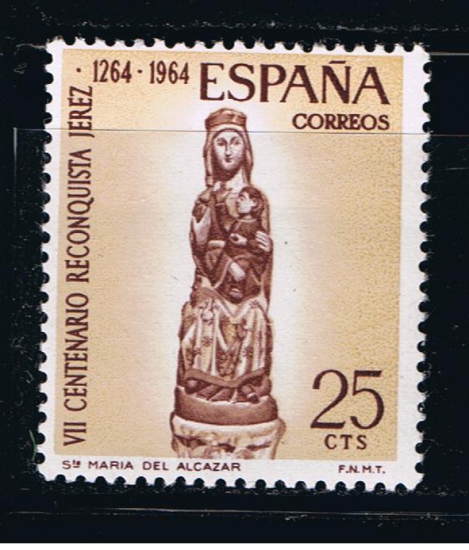 Edifil  1615  VII cente. de la Reconquista de Jerez. Virgen del Alcázar.  