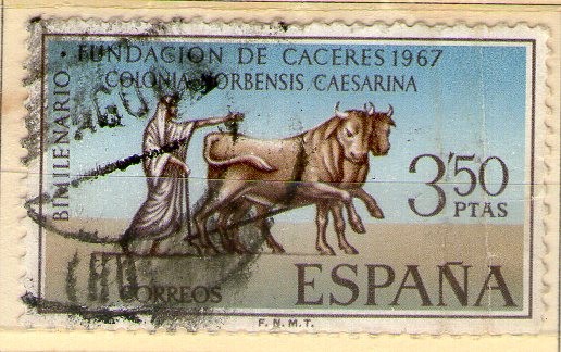 1828  Bimilenario Fundación de Cáceres