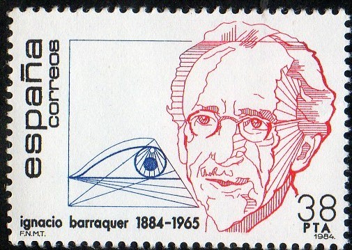 2760- Centenarios. Ignacio Barraquer ( 1884-1965 ).