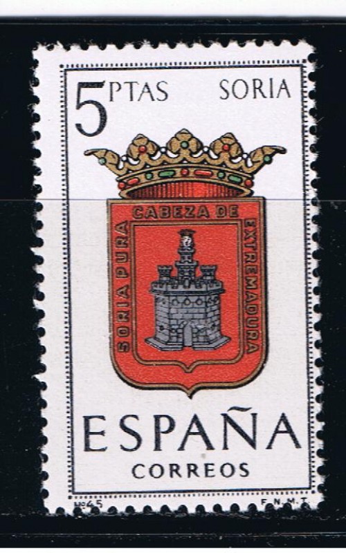 Edifil  1639  Escudos de las capitales de provincias españolas.  