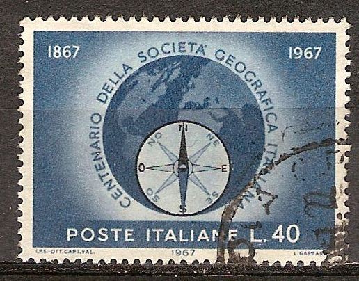 Centenario de la Sociedad Geográfica Italiana.