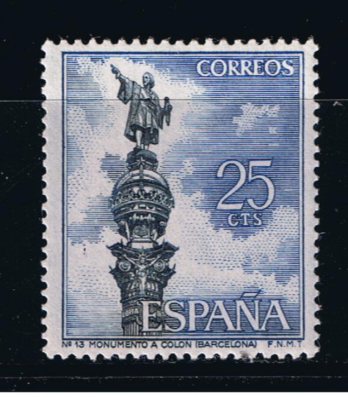 Edifil  1643  Serie Turística.  