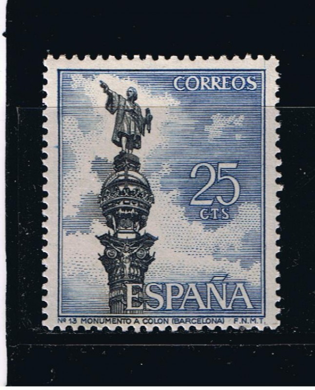 Edifil  1643  Serie Turística.  