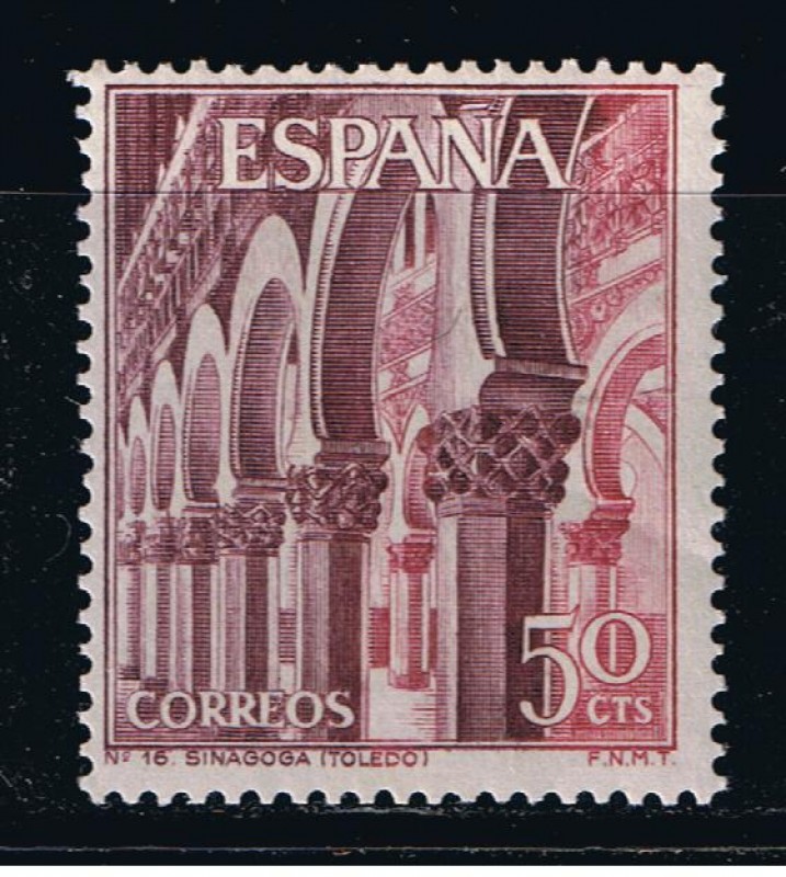 Edifil  1645  Serie Turística.  