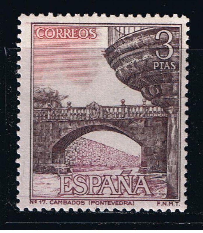 Edifil  1651  Serie Turística.  