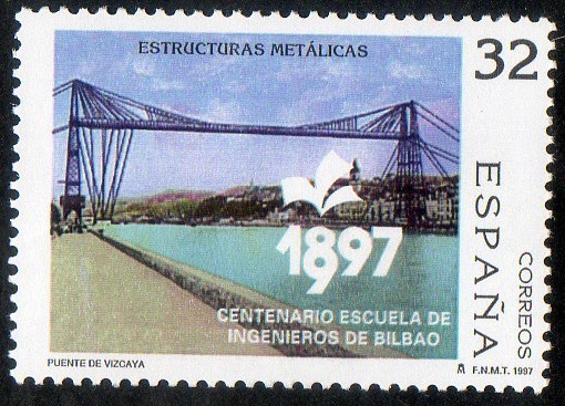 3479- Estrcturas metálicas. Puente de Vizcaya.