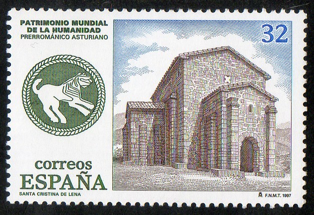 3509-  Bienes Culturales y Naturales Patrimonio Mundial de la Humanidad.  Iglesia de Santa Cristina 