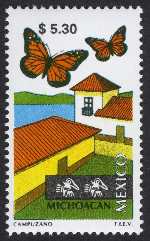 MEXICO - Reserva de la biosfera de la Mariposa Monarca.