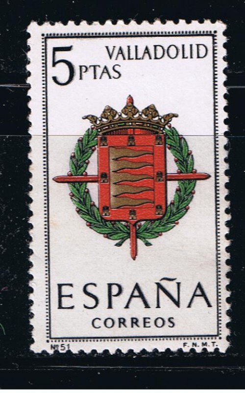 Edifil  1698  Escudos de las capitales de provincia españolas y de España.  