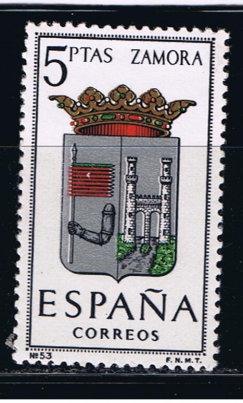 Edifil  1700  Escudos de las capitales de provincia españolas y de España.  