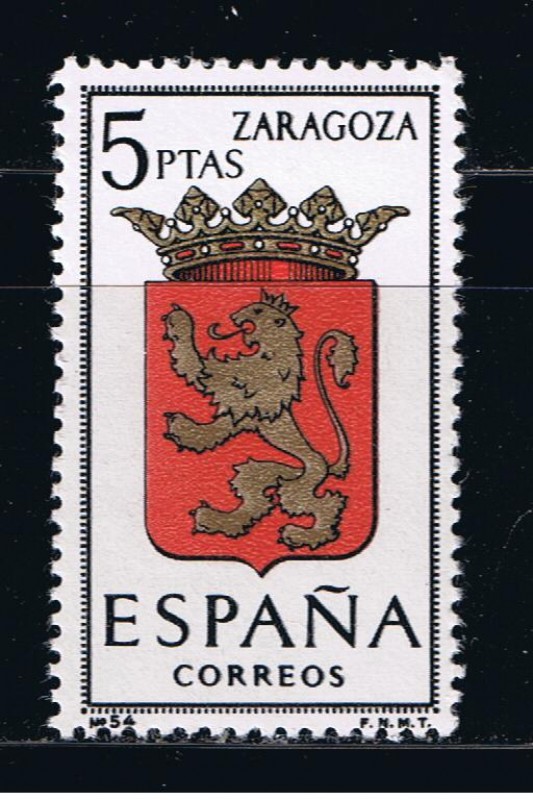 Edifil  1701  Escudos de las capitales de provincia españolas y de España.  