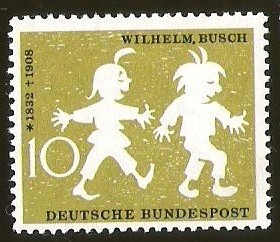 WILHELM BUSCH - DEUTSCHE BUNDESPOST