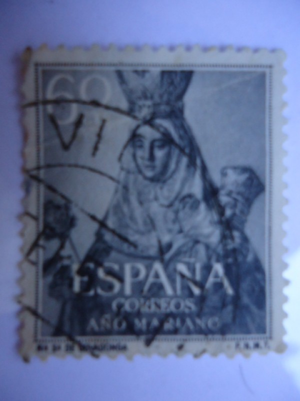 Año Mariano.-Nuestra Señora de Covadonga-Asturias. Ed:1137