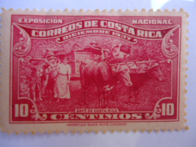 Café de Costa Rica. (Exposición Nacional,Diciembre 1937)