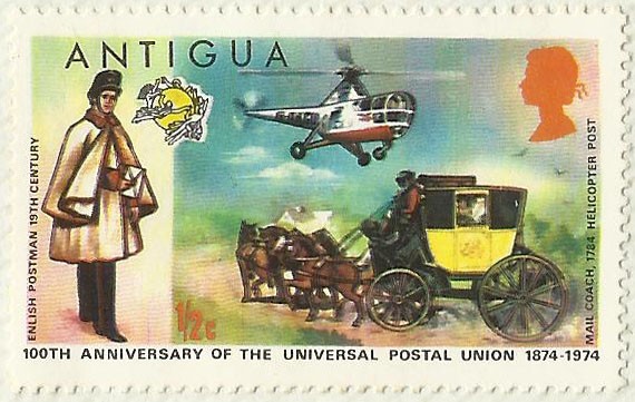 CENTENARIO DE LA UNION POSTAL UNIVERSAL 1874 - 1974