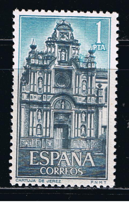 Edifil  1761  Cartuja de Santa María de la Defensión, Jerez.  