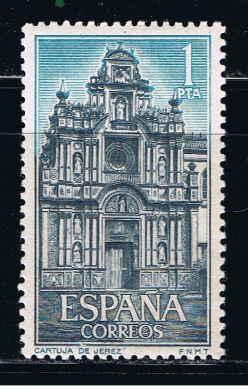 Edifil  1761  Cartuja de Santa María de la Defensión, Jerez.  