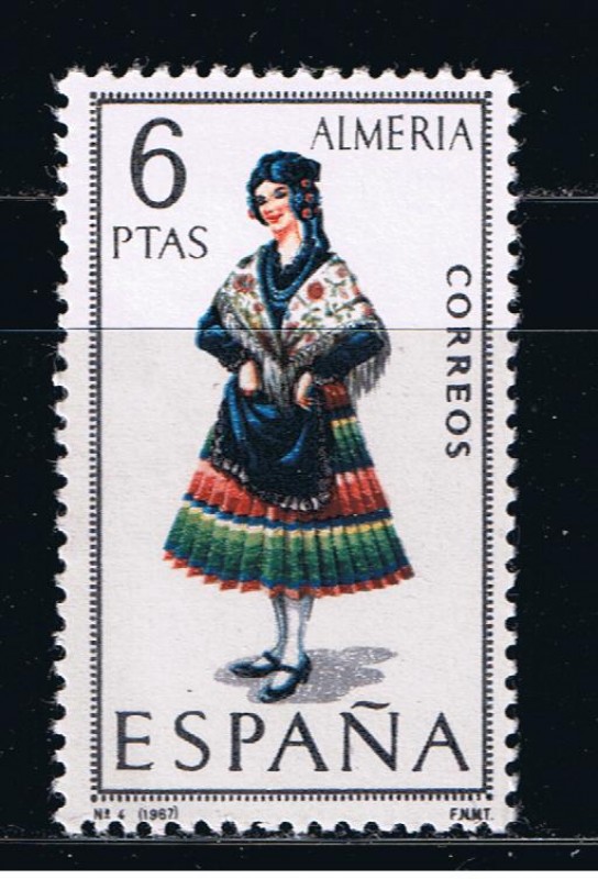 Edifil  1770  Trajes típicos españoles.  